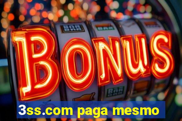 3ss.com paga mesmo