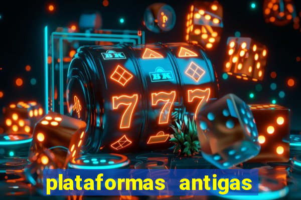 plataformas antigas de jogos