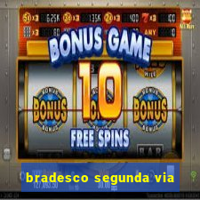 bradesco segunda via