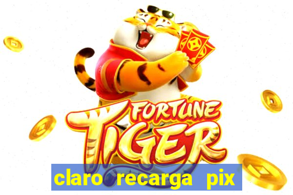 claro recarga pix $10 reais