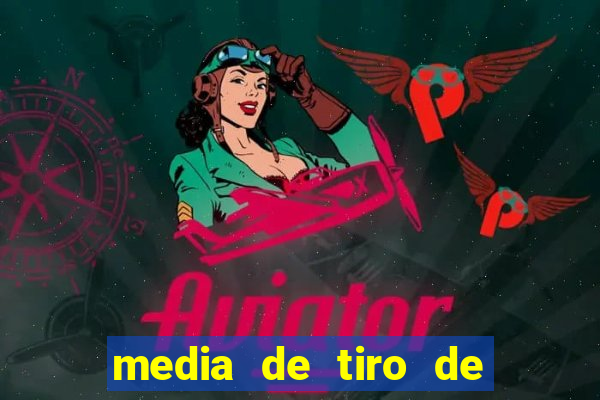 media de tiro de meta por jogo