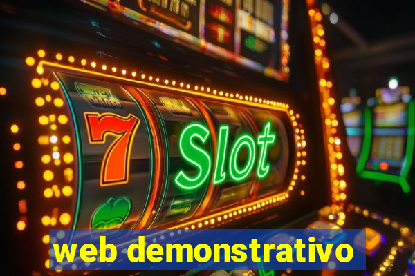 web demonstrativo