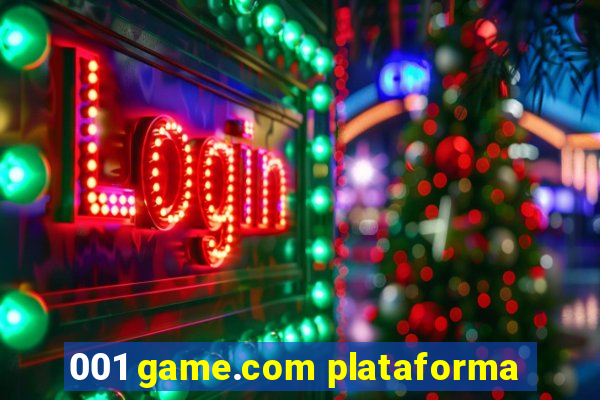 001 game.com plataforma