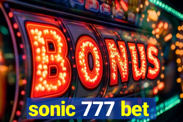 sonic 777 bet