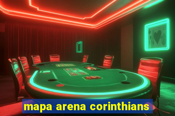 mapa arena corinthians