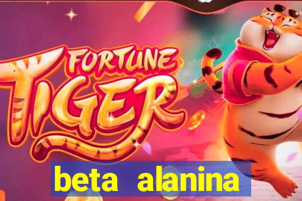 beta alanina aumenta a pressao