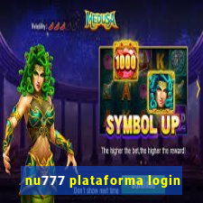 nu777 plataforma login