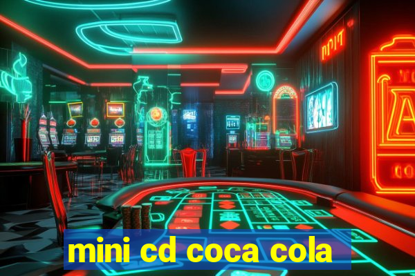 mini cd coca cola