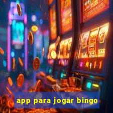 app para jogar bingo