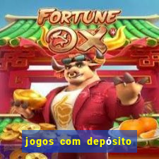 jogos com depósito de 50 centavos