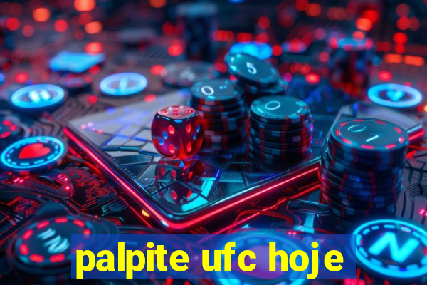 palpite ufc hoje