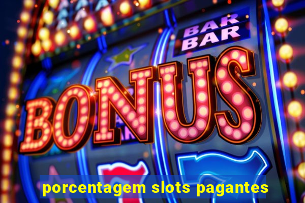 porcentagem slots pagantes