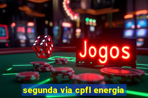 segunda via cpfl energia